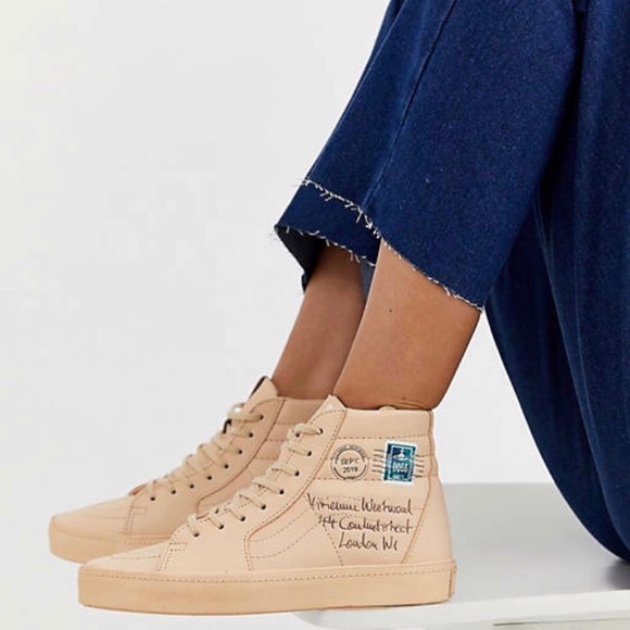 Vans x Vivienne Westwood Sk8-Hi 'Anglomania' High Top Sneakers - Picture 1 of 10